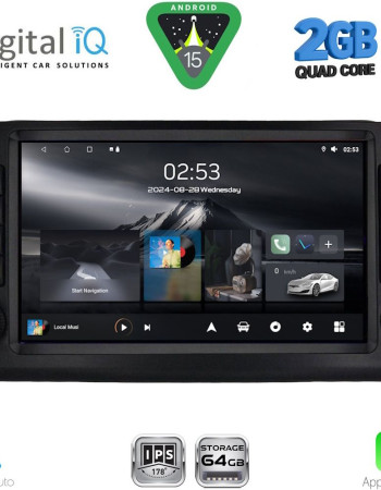 DIGITAL IQ RSD 1416_CPA (9inc) MULTIMEDIA TABLET for MERCEDES ML (W164) – GL (X164) mod. 2005-2011
