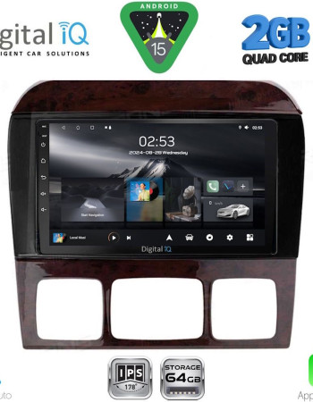 DIGITAL IQ RSD 1426_CPA (9inc) MULTIMEDIA TABLET for MERCEDES  S  W220  mod. 1998-2005