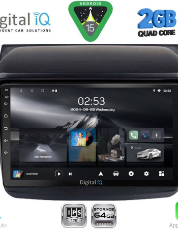 DIGITAL IQ RSD 1436_CPA (9inc) MULTIMEDIA TABLET for MITSUBISHI L200 mod. 2006-2015