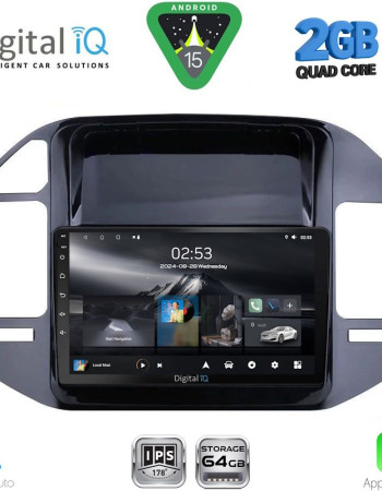 DIGITAL IQ RSD 1444_CPA (9inc) MULTIMEDIA TABLET for MITSUBISHI PAJERO mod. 1999-2006