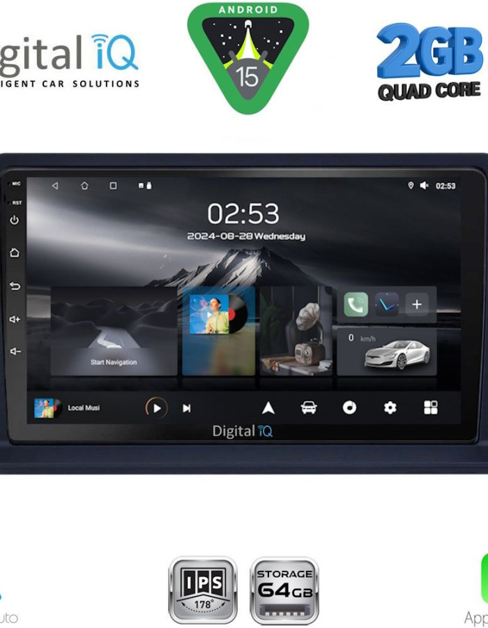 DIGITAL IQ RSD 1445_CPA (9inc) MULTIMEDIA TABLET for MITSUBISHI PAJERO mod. 1999-2006