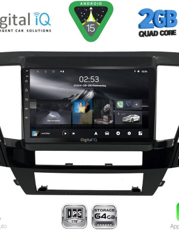 DIGITAL IQ RSD 1447S_CPA (9inc) MULTIMEDIA TABLET for MITSUBISHI PAJERO SPORT mod. 2020-2026