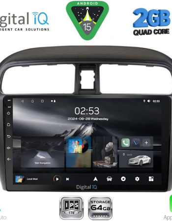 DIGITAL IQ RSD 1448_CPA (9inc) MULTIMEDIA TABLET for MITSUBISHI SPACESTAR mod. 2013-2020