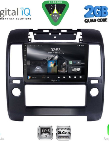 DIGITAL IQ RSD 1454_CPA A/C (9inc) MULTIMEDIA TABLET for NISSAN NAVARA D40 mod. 2006-2011 με A/C