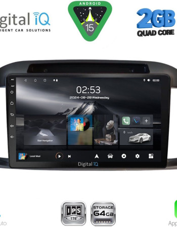 DIGITAL IQ RSD 1457BL_CPA (9inc) MULTIMEDIA TABLET for NISSAN MICRA K12 mod. 2002-2010 (BLACK)