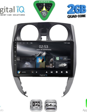 DIGITAL IQ RSD 1464_CPA (10inc) MULTIMEDIA TABLET for NISSAN NOTE mod. 2012-2020