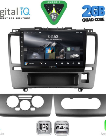 DIGITAL IQ RSD 1465_CPA (9inc) MULTIMEDIA TABLET for NISSAN TIDA mod. 2004-2013