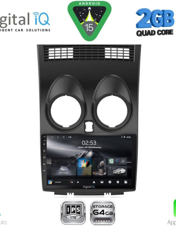 DIGITAL IQ RSD 1466_CPA (9inc) MULTIMEDIA TABLET for NISSAN QASHQAI mod. 2007-2014