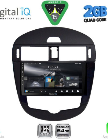 DIGITAL IQ RSD 1470_CPA CLIMA (9inc) MULTIMEDIA TABLET for NISSAN PULSAR mod. 2014-2020