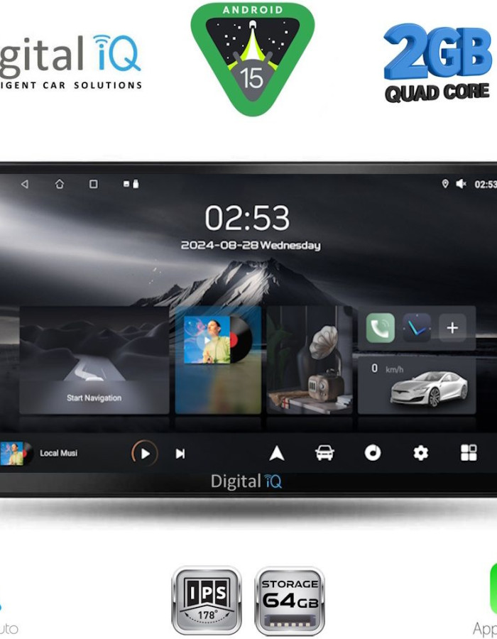 DIGITAL IQ RSD 1476_CPA (10inc) MULTIMEDIA TABLET for NISSAN XTRAIL mod. 2004-2007