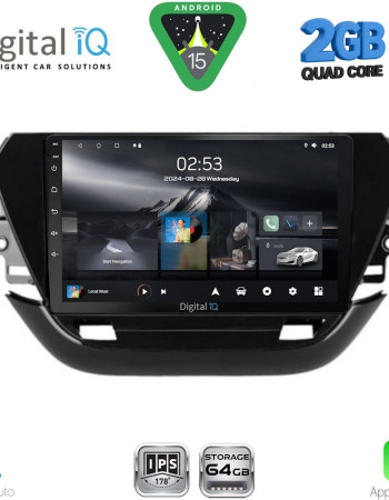 DIGITAL IQ RSD 1487_CPA (9inc) MULTIMEDIA TABLET for OPEL CORSA F mod. 2019-2024