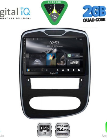 DIGITAL IQ RSD 1545_CPA (10inc) MULTIMEDIA TABLET for RENAULT CLIO mod. 2016-2019