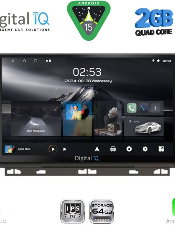 DIGITAL IQ RSD 1546_CPA (9inc) MULTIMEDIA TABLET for RENAULT CLIO - CAPTUR mod. 2019-2026