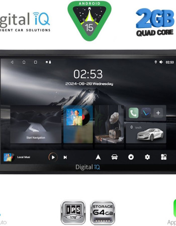 DIGITAL IQ RSD 1553_CPA (10inc) MULTIMEDIA TABLET for NISSAN NV400 - OPEL MOVANO - RENAULT MASTER mod. 2020-2025