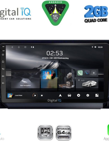 DIGITAL IQ RSD 1573_CPA (9inc) MULTIMEDIA TABLET for SEAT ARONA - IBIZA mod. 2018-2026