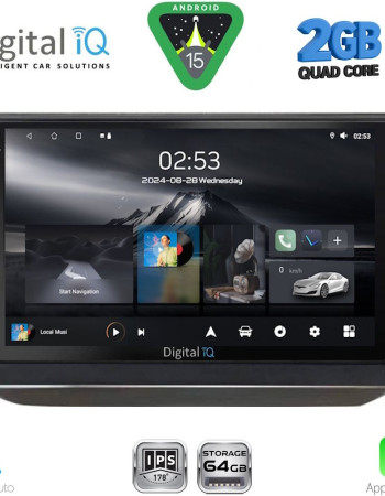 DIGITAL IQ RSD 1581_CPA (10inc) MULTIMEDIA TABLET for SKODA FABIA mod. 2008-2014