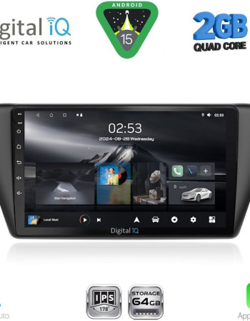 DIGITAL IQ RSD 1582_CPA (9inc) MULTIMEDIA TABLET for SKODA FABIA mod. 2015-2022