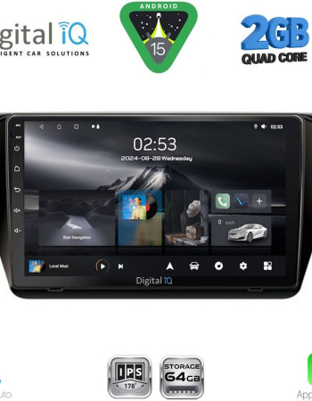 DIGITAL IQ RSD 1605_CPA (10inc) MULTIMEDIA TABLET for SKODA SUPERB mod. 2015-2024