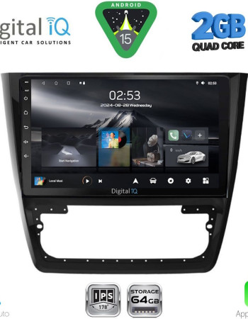 DIGITAL IQ RSD 1610_CPA (10inc) MULTIMEDIA TABLET for SKODA YETI mod. 2014-2017