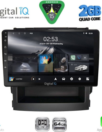 DIGITAL IQ RSD 1664_CPA (9inc) MULTIMEDIA TABLET for SUBARU FORESTER - IMPREZA mod. 2019-2025