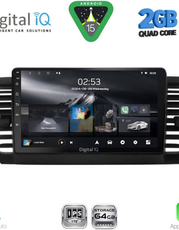 DIGITAL IQ RSD 1665_CPA (9inc) MULTIMEDIA TABLET for SUBARU LEGACY - OUTBACK mod. 2002-2008