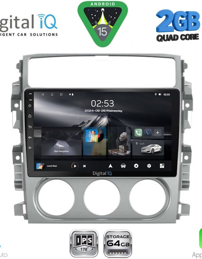 DIGITAL IQ RSD 1681_CPA (9inc) MULTIMEDIA TABLET for SUZUKI LIANA mod. 2001-2007