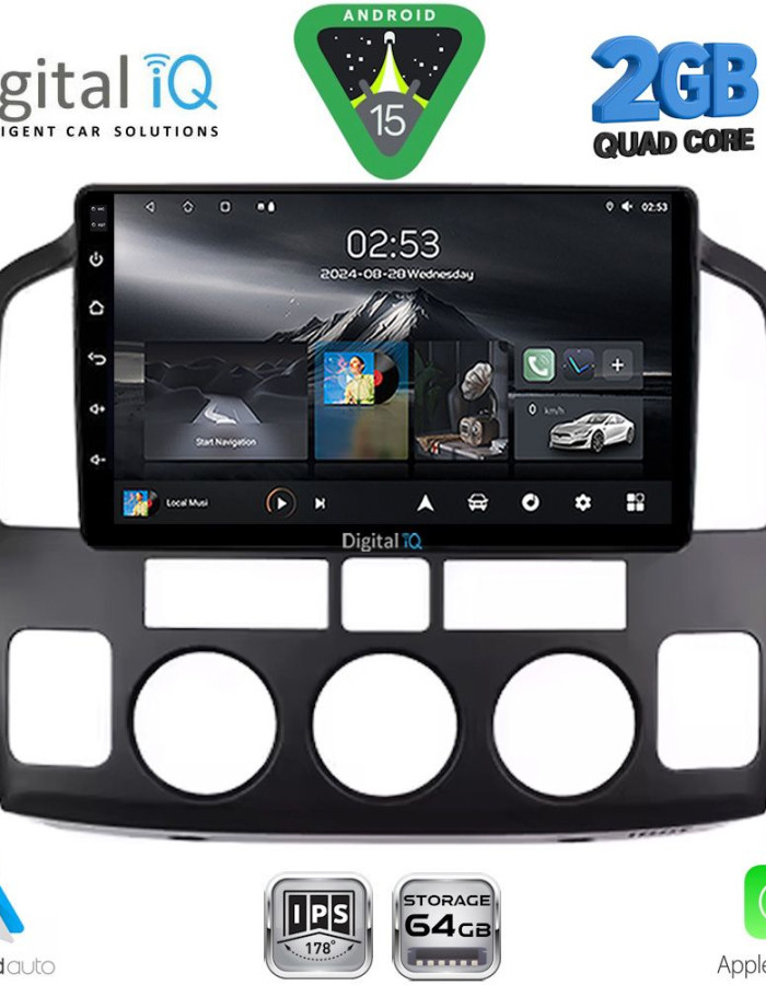 DIGITAL IQ RSD 1694_CPA (9inc)  MULTIMEDIA TABLET for SUZUKI VITARA mod. 2000-2005