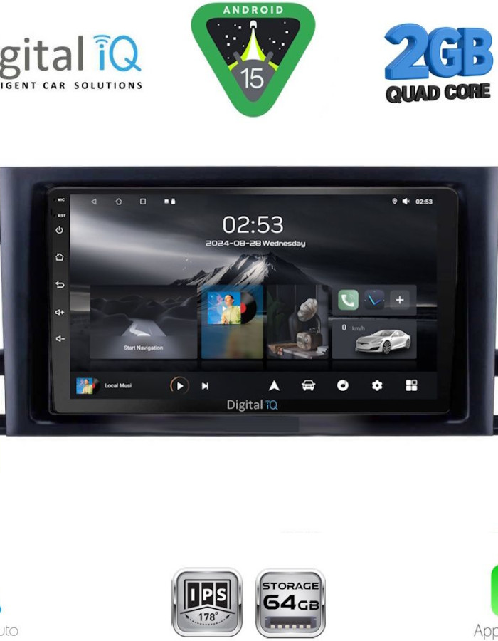 DIGITAL IQ RSD 1696_CPA (9inc) MULTIMEDIA TABLET for SUZUKI GRAND VITARA mod. 2005-2015