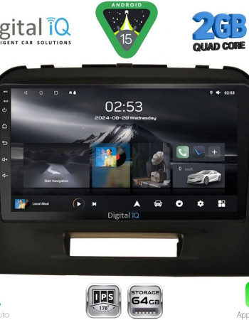 DIGITAL IQ RSD 1697BL_CPA (9inc) MULTIMEDIA TABLET for SUZUKI VITARA mod. 2016-2025 (BLACK)
