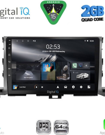 DIGITAL IQ RSD 1700_CPA (10inc) MULTIMEDIA TABLET for TOYOTA HIGHLANDER mod. 2014-2019