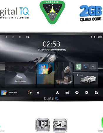DIGITAL IQ RSD 1704SL_CPA (9inc) MULTIMEDIA TABLET for TOYOTA AVENSIS (T25) mod. 2003-2009 (SILVER)