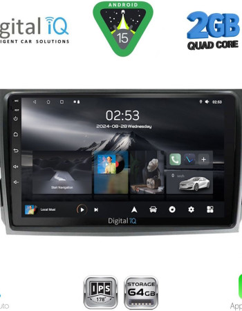 DIGITAL IQ RSD 1713_CPA (9inc) MULTIMEDIA TABLET for TOYOTA COROLLA 4D mod. 2006-2012