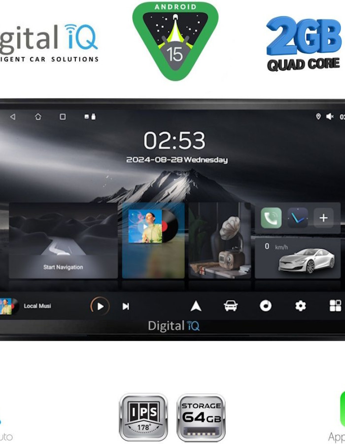 DIGITAL IQ RSD 1722_CPA (9inc) MULTIMEDIA TABLET for TOYOTA LANDCRUISER mod. 1998-2003