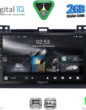DIGITAL IQ RSD 1723_CPA (9inc) MULTIMEDIA TABLET for TOYOTA LANDCRUISER mod. 2002-2008