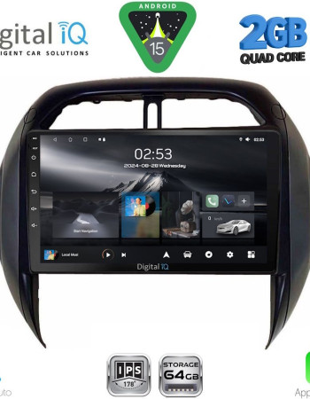 DIGITAL IQ RSD 1730_CPA CLIMA (9inc) MULTIMEDIA TABLET for TOYOTA RAV 4 mod. 2000-2006