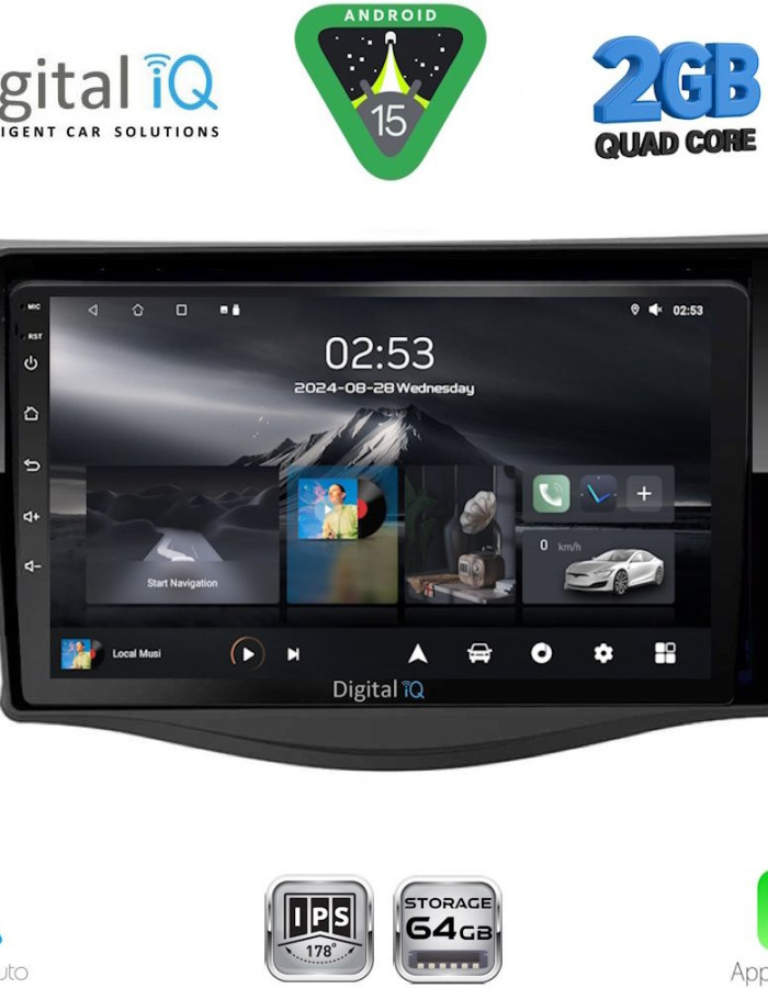 DIGITAL IQ RSD 1731_CPA (9inc) MULTIMEDIA TABLET for TOYOTA RAV 4 mod. 2006-2012