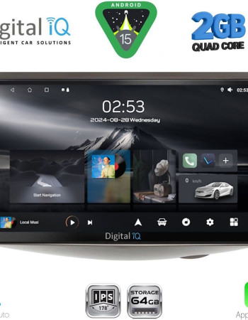 DIGITAL IQ RSD 1735_CPA (9inc) MULTIMEDIA TABLET for TOYOTA YARIS mod. 1999-2006