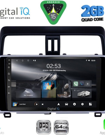 DIGITAL IQ RSD 1739_CPA (10inc) MULTIMEDIA TABLET for TOYOTA LAND CRUISER mod. 2019-2023