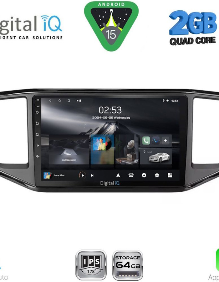 DIGITAL IQ RSD 1754_CPA (9inc) MULTIMEDIA TABLET for VW AMAROK mod. 2017-2022