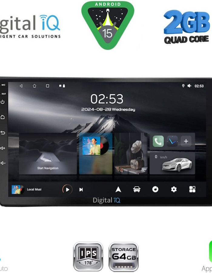 DIGITAL IQ RSD 1761_CPA (10inc) MULTIMEDIA TABLET for VW TIGUAN mod. 2016-2026