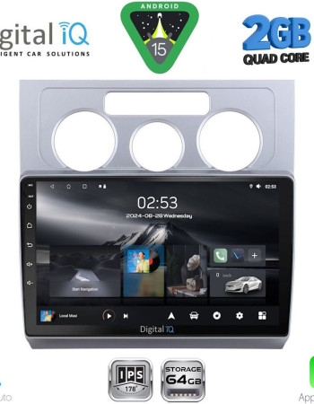 DIGITAL IQ RSD 1767_CPA A/C (10inc) MULTIMEDIA TABLET for VW TOURAN mod. 2003-2010