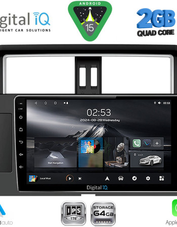 DIGITAL IQ RSD 1777_CPA (10inc) MULTIMEDIA TABLET for TOYOTA PRADO mod. 2014-2017