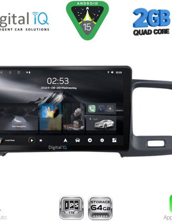 DIGITAL IQ RSD 1785_CPA (9inc) MULTIMEDIA TABLET for VOLVO S60 mod. 2010-2018