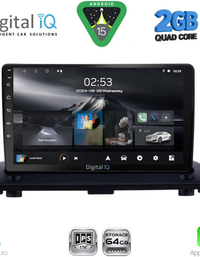 DIGITAL IQ RSD 1789_CPA (9inc) MULTIMEDIA TABLET for VOLVO XC90 mod. 2002-2014