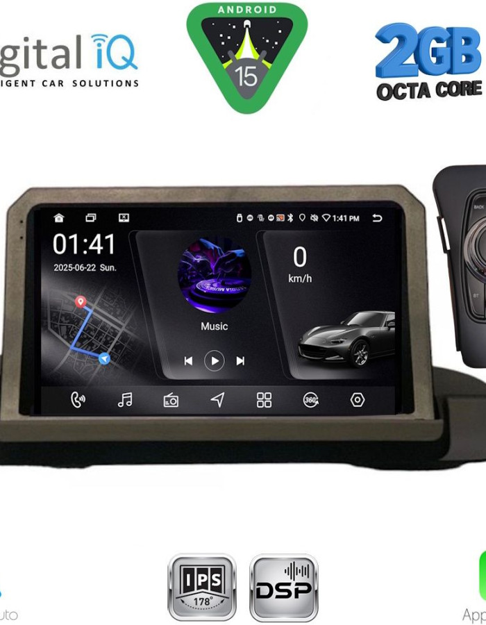 DIGITAL IQ RSF 4044_CPA (9inc) MULTIMEDIA TABLET for BMW S.3 (E90-91-92) mod. 2005-2012