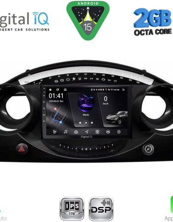 DIGITAL IQ RSF 4063_CPA (9inc) MULTIMEDIA TABLET for MINI COOPER (R50-R52-R53) mod. 2000-2006