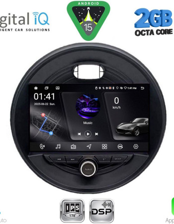 DIGITAL IQ RSF 4066_CPA (9inc) MULTIMEDIA TABLET for MINI COOPER (F55-56-F57) mod. 2015- CLUBMAN (F54) mod. 2015> ROADSTER (F59) mod. 2014> COUNTRYMAN (F60) mod. 2016>