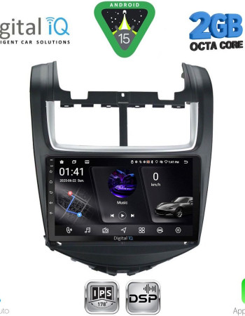 DIGITAL IQ RSF 4075_CPA (9inc) MULTIMEDIA TABLET for CHEVROLET AVEO mod. 2014-2017