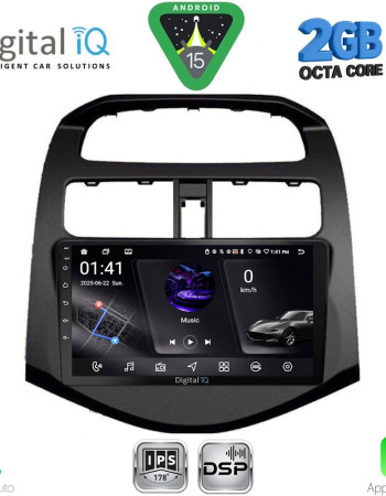 DIGITAL IQ RSF 4078_CPA (9inc) MULTIMEDIA TABLET for CHEVROLET SPARK mod. 2009-2015