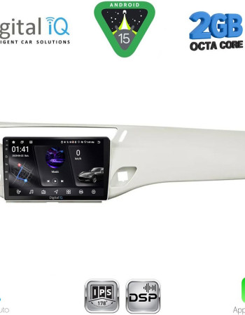 DIGITAL IQ RSF 4092WH_CPA (9inc) MULTIMEDIA TABLET for CITROEN C3 - DS3 mod. 2009-2016 (WHITE)
